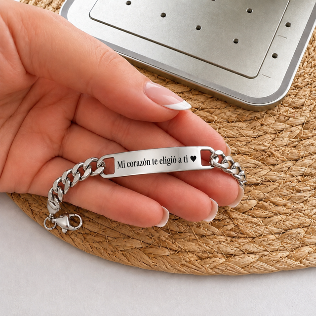 Pulsera Placa Clásica