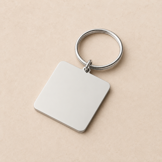 Llavero Cuadrado Personalizable